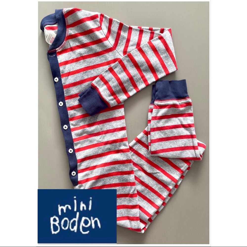MINI BODEN Cosy Sleep All In One Pajamas- Size 11